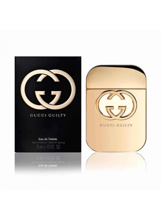 جولد عطر قوتشي جولتي او دو تواليت 75مل ذهبي - Image 2